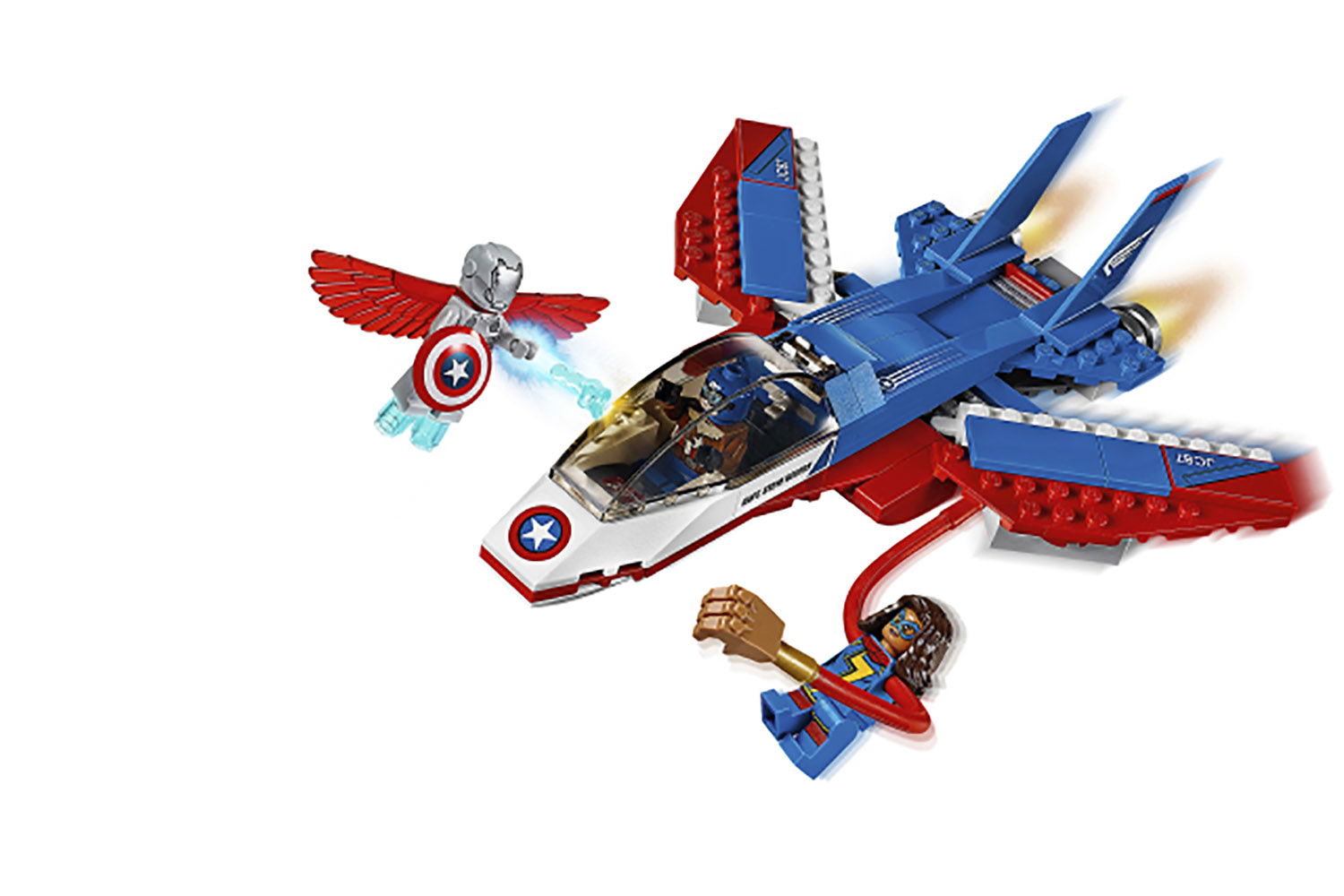 LEGO® Marvel Super Heroes Captain America: Düsenjet
