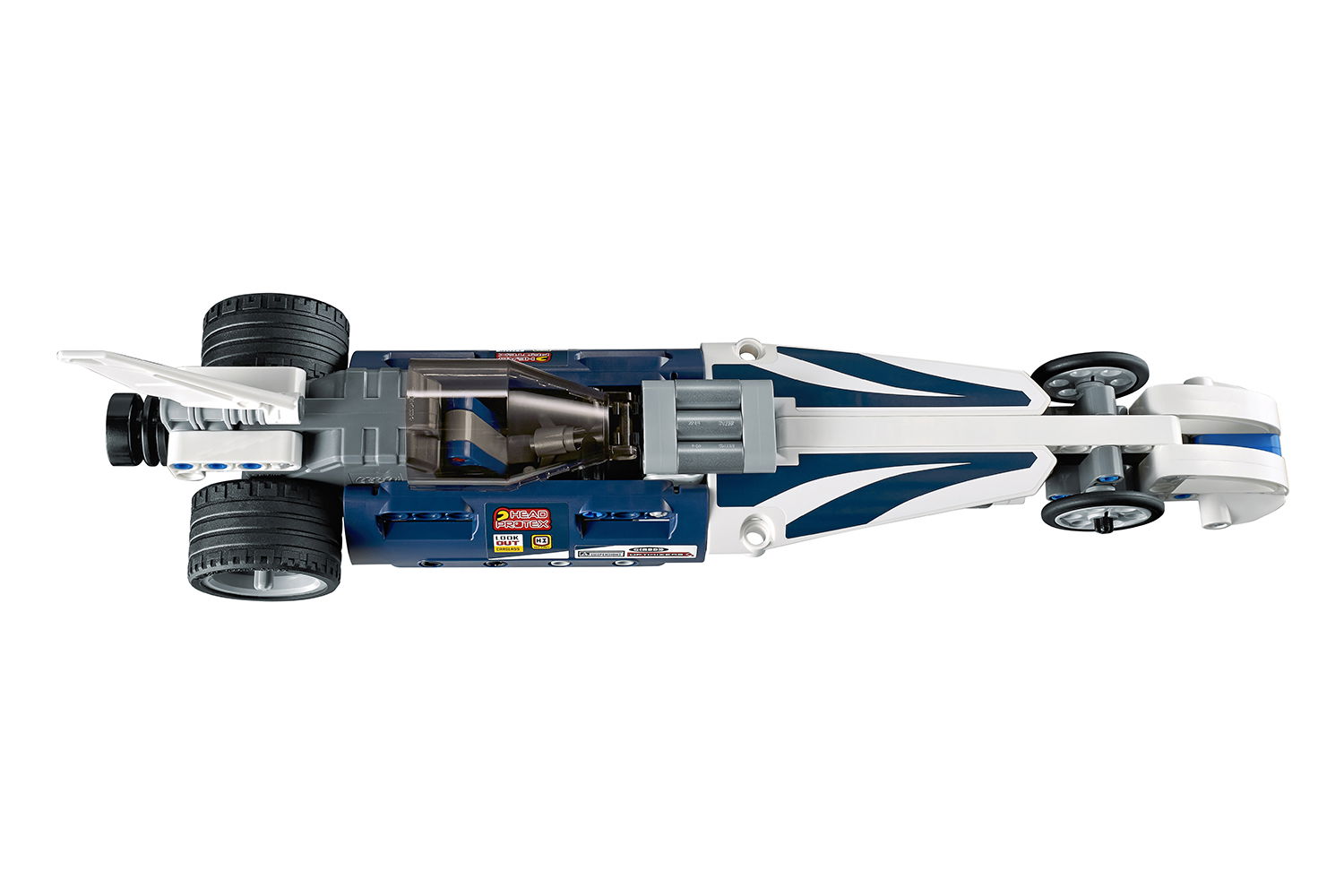 LEGO® Technic действие ракета автомобиль синий / белый