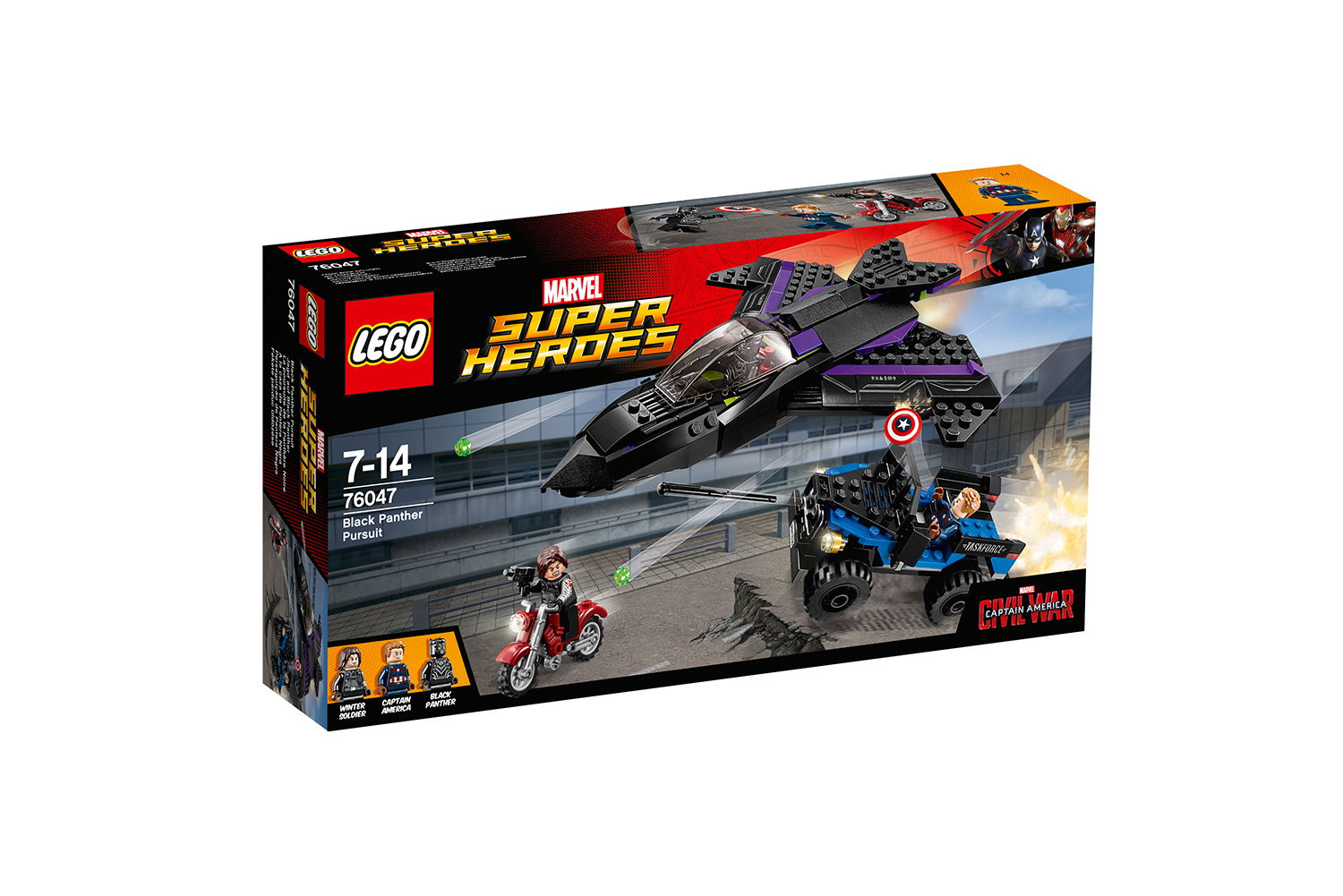 LEGO® Marvel Super Heroes Jagd auf Black Panther
