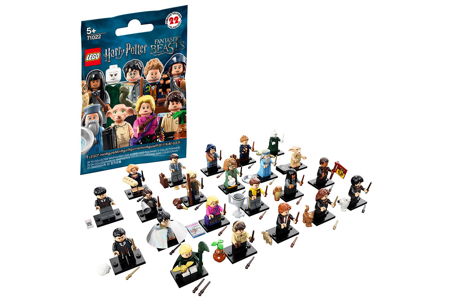 LEGO® Harry Potter™ e Phantastische Tierwesen™ minifigures