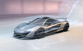 McLaren P1 Nürburgring 2013 im Windkanal