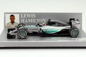 Minichamps Lewis Hamilton Formel 1 2015 #6 Maßstab 1:43