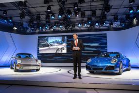 Porsche 911 991/II Premiere auf Los Angeles Auto Show