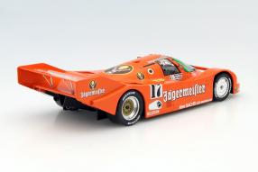 Model car Porsche 962 scale 1:18 Brun Jägermeister