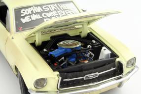 Model car Ford Mustang I The Walking Dead scale 1:18
