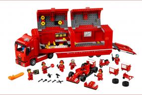 model car Ferrari Race Truck Lego