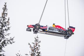 Max Verstappen Red Bull Snow Run 