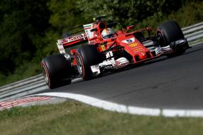 Ferrari SF70-H Test Budapest 2017