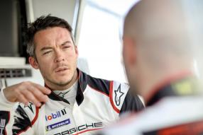 André Lotterer für KÜS Team75 Bernhard, Porsche 911 GT3 R, Nürburgring 2018