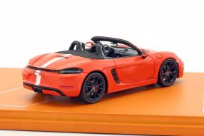 Set Porsche 718  Boxster GTS Tennis Grand Prix 2018 1:43