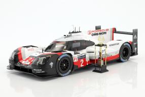 Porsche 919 hybrid 2017 1:18 winner Le Mans