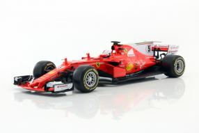 #Modellautos #Vettel #Bburago #SF70H #F1 2017 1:18