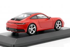 miniatures Porsche 911 992 Carrera 2 2019 1:43