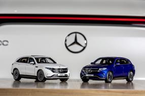Mercedes-Benz EQC 400 1:18 / Copyright Fotos: Daimler AG