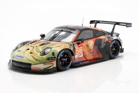 Porsche 911 RSR Nr. 56 LMGTE Am Le Mans 2019 1:18