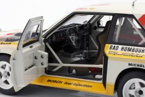 diecast miniatures Audi Sport quattro S1 1986 1:18 Autoart