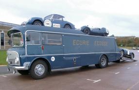 Commer TS3 Renntransporter Ecurie Ecosse, copyright Foto: Andy Buckley