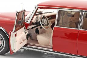 diecast miniatures Mercedes-Benz 600 W100 Pullman 1972 1:18 CMC