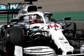 Lewis Hamilton Mercedes-AMG F1 W10 F1 2019 Hockenheim, copyright Foto: Daimler AG
