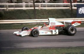 McLaren Ford M23 No. 5 Fittipaldi 1974, copyright Foto: Gerald Swan