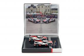 Set Toyota TS050 finish #24hLeMans #LEMANS24 2018 1:43 Spark
