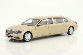 Mercedes-Maybach S 600 Pullman 2016 1:18 Autoart