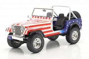 Jeep CJ Santini Air 1982 1:18 Greenlight