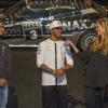 Lewis Hamilton und Pascal Wehrlein in Stuttgart