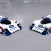 Porsche 956: Vier Modelle in Rothmans- und Jägermeister-Farben