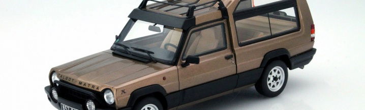 Matra Rancho X 1:18 - Otto Mobile and the first of its kind