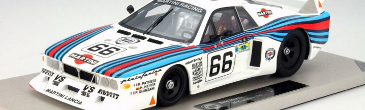 Beautiful model cars from Lancia Beta Montecarlo Turbo in 1:18