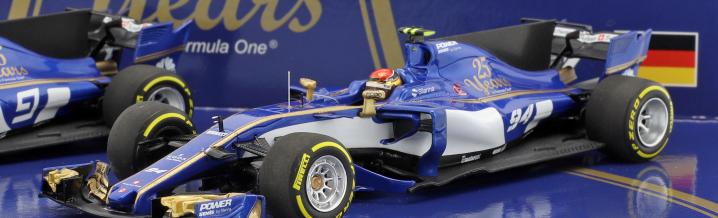ck-modelcars exklusiv: Das Sauber F1 Team 2017 im Set