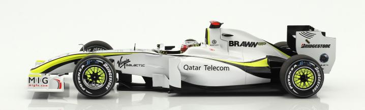 Formel 1 von Minichamps: Der Brawn BGP001 in 1:43 und 1:18