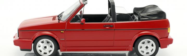 Exklusivmodell: Volkswagen Golf I Cabriolet 1992 in 1:18