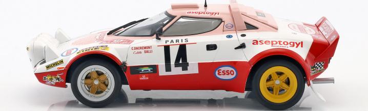 Frauenpower bei der Monte: Lancia Stratos HF von Solido