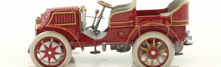 Kleinkunstwerke zu den Anfangstagen: Lohner Porsche Mixte Wagen