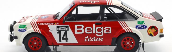 Good role model choice: Ford Escort RS 1800 from Minichamps