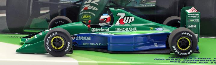 New exclusive model: Michael Schumacher's start into the Formula 1