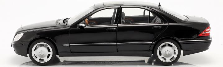 A luxury limousine that was able to make a special appearance on the red carpet at the beginning of the millennium with its V12 biturbo engine and 500 hp