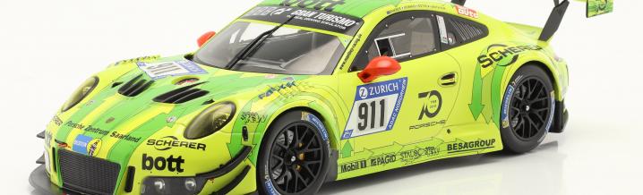 Fanliebling: Porsche 911 GT3 R „Grello“ im Triplett 