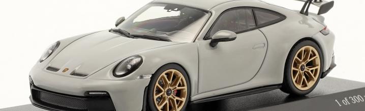 Minichamps expands the color variants and brings several strictly limited models of the Porsche 911 (992) GT3