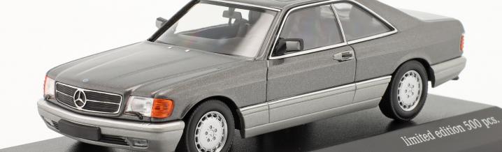 At the time of its appearance, it was the most powerful production car from Mercedes Benz by Minichamps