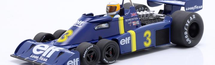 Tyrrell P34: On six wheels to the Grand-Prix-victory