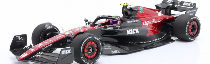 Die Aufholjagd von Australien: Das Alfa Romeo-Duo von Minichamps 