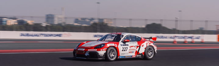 Christoph Krombach celebrates double podium at the 24h Dubai 