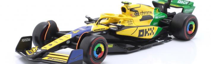 In honor of Senna: McLaren in Monaco with Brazilian colors