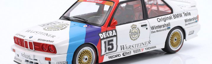 An Italian at the top of the DTM: BMW driver Roberto Ravaglia