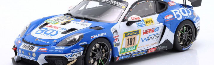 Limited special edition from the fog race: The Cayman GT4 from Sorg Rennsport