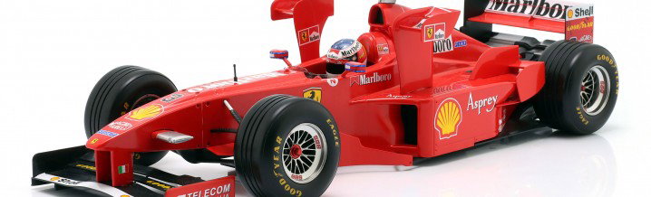 Aerodynamics put to the test: The Ferrari F300 with 