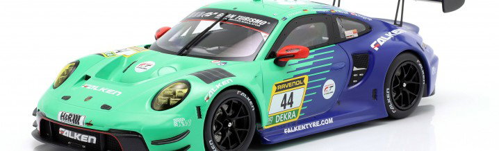 A splash of color in the dreary Eifel region: Falken Motorsports